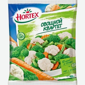 Овощной квартет Аgama Hortex замороженный 400г