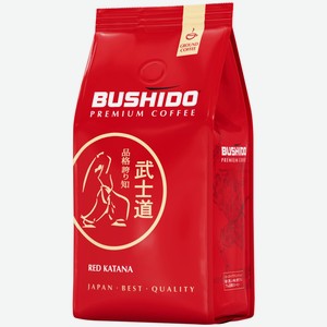 Кофе молотый BUSHIDO Red Katana Ground Pack м/у, Нидерланды, 227 г
