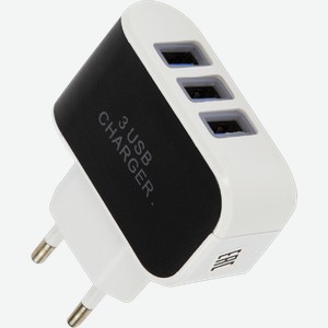 Сетевое зарядное устройство Mobility mt-32 3USB 1A