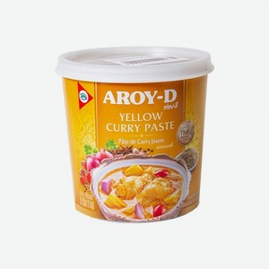 Паста Aroy-D Карри желтая, 400г Китай