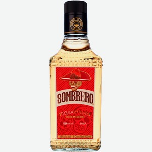 Текила Sombrero Reposado 38% 500мл