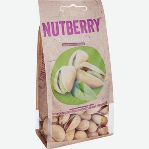 Фисташки NUTBERRY жареные соленые, Россия, 100 г