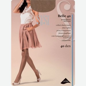 Колготки женские SiSi Belle 40 бежевые р.5