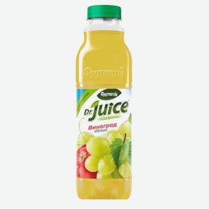 Нектар Фрутмотив Dr. Juice Яблочно-виноградный , 900 мл, пластиковая бутылка