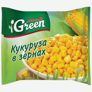 Кукуруза морозко Green в зернах, 400г