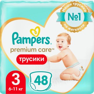 Трусики Pampers Premium Care Midi 6-