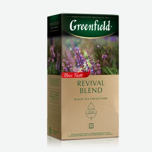 Чай черный Greenfield Revival Blend, 25 пакетиков