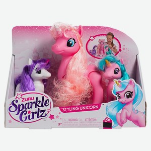 Игровой набор SPARKLE GIRLZ  Единорог  3шт.
