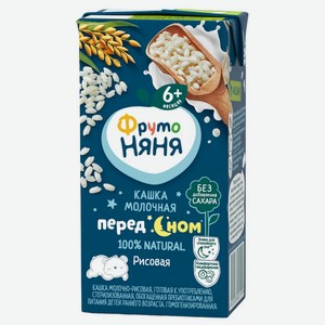 Кашка ФрутоНяня молочно-рисовая