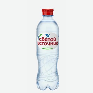 Вода Святой Источник питьевая газированная