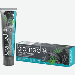 Зубная паста BioMed White Complex Тройная система отбеливания