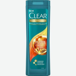 Шампунь-детокс Clear Увлажняющий для сухой и чувствительной кожи головы