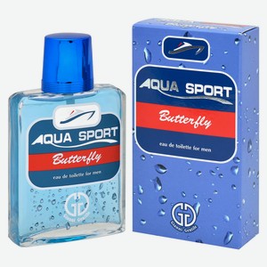 Туалетная вода мужская Gianni Gentile Aqua Sport Butterfly, 100 мл