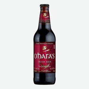 Пиво Carlow O Hara s Ирландский красный эль, 0.5л Ирландия