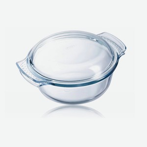 Кастрюля Pyrex Classic Touch с крышкой жаропрочная, 3.2-3.5л Франция