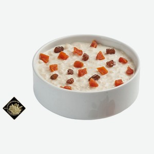 Овсянка на яблочном соке с изюмом и курагой 300г