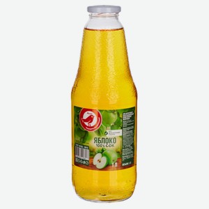 Сок яблочный АШАН Красная Птица, 1 л