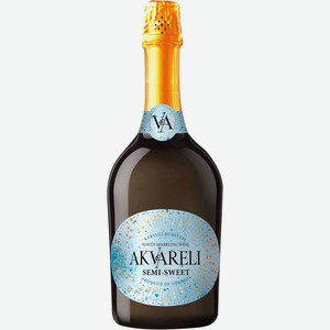 Вино игристое AKVARELI бел. п/сл., Грузия, 0.75 L