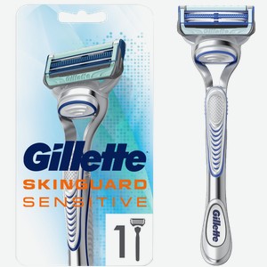 Бритва Gillette Skinguard Sensitive + 1 кассета