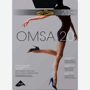 Колготки женские Omsa 20 черные р.5