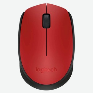 Мышь беспроводная Logitech M170 красная