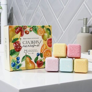 Бомбочки для ванны Beauty Fox «Сладких моментов» 65 г х 9 шт