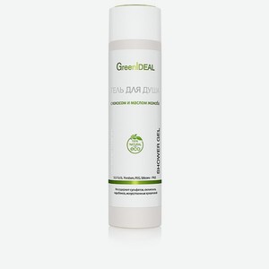 Гель для душа GreenIDEAL с кокосом 07001