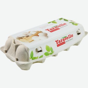 Яйцо куриное Yaratelle СО, 10 шт, картон