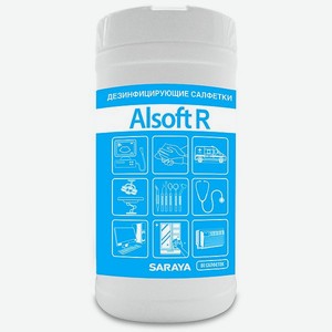 Салфетки влажные Alsoft R дезинфицирующие 80шт