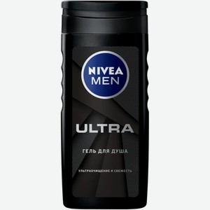 Гель для душа Nivea Men Ultra Очищение и свежесть