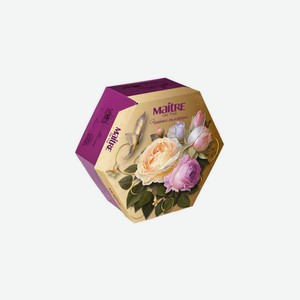 Чай ассорти Maitre de The Розы черный и зеленый пакетированный 60х2 г