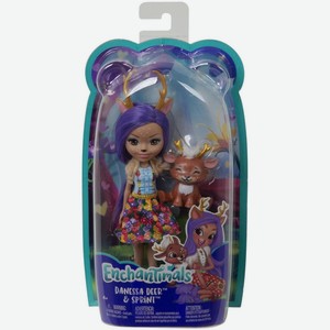 Кукла Enchantimals с любимой зверюшкой DVH87