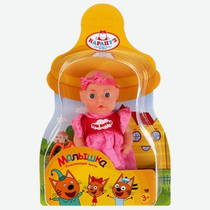 Игрушка Карапуз Пупс Три кота функциональный 15см