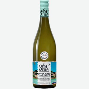 Вино 360 Loire Шенен Блан белое сухое 12% 750мл