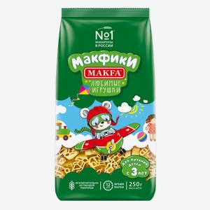 Макаронные изделия Makfa Макфики Любимые игрушки