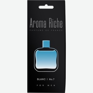 Ароматизатор AROMA RICHE картонный Blanc №7 ARK-7, Россия