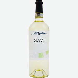 Вино GAVI Иль Рокин белое сухое, 0.75л, Италия, 0.75 L