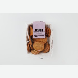 Гренки пшенично-ржаные с чесноком 100 г