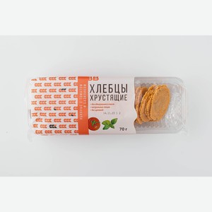 Хлебцы льняные с томатом и базиликом 70 г