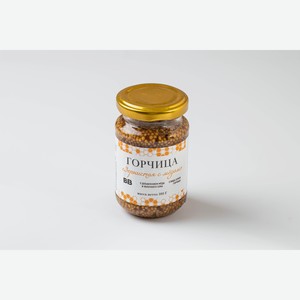 Горчица Зернистая с медом 180 г