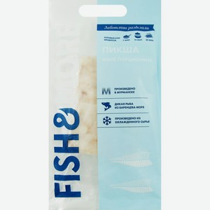Пикша FISH & MORE филе порционное зам., Россия, 400 г