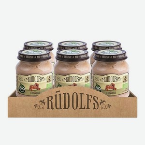 Пюре мясное Rudolfs Говядина 120гр*6шт