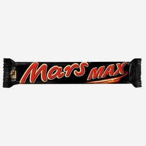 Батончик шоколадный MARS Max с нугой и карамелью, покрытый молочным шоколадом, Россия, 81 г
