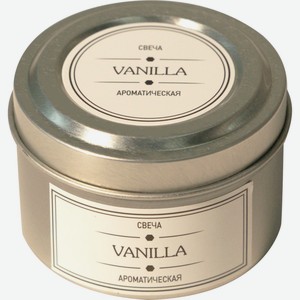 Свеча HOMECLUB Vanilla ароматическая, парафин TCA-4, Китай