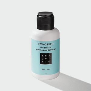Энзимная пудра для лица BEAUTIFIC Res-Q Dust пилинг для очищения и сужения пор c с Цинком и Каолином 75г