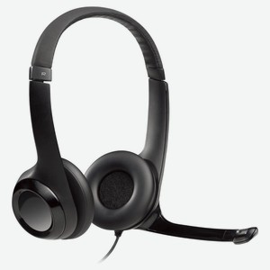 Гарнитура Logitech H390 темно-серая