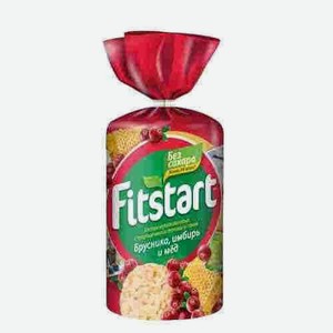 Хлебцы Fitstart Мультизлаковые Брусника Имбирь И Мед 100г