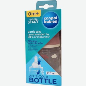 Бутылочка Canpol Paris с широким горлышком
