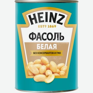 Фасоль HEINZ Белая в собственном соку, Польша, 400 г