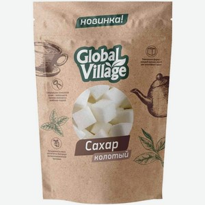 Сахар Global Village кусковой прессованный колотый 420г